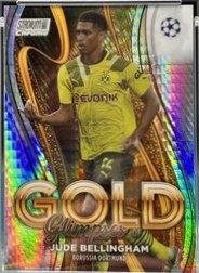 Jude Bellingham 2023 Topps UCL Stadium Club Chrome Gold /199
