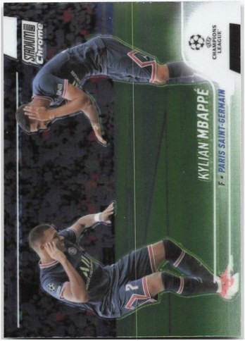 Kylian Mbappe 2021 Topps Stadium Club Chrome