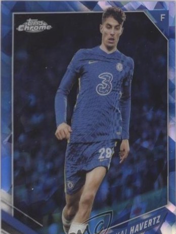 Kai Havertz 2021 Topps Chrome UCL Sapphire Edition #74