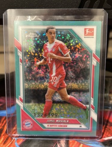 Jamal Musiala 2025 Topps Chrome Bundesliga 132/199
