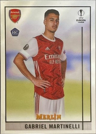 Gabriel Martinelli 2021 Panini Merlin Chrome UCC #24