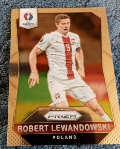 Robert Lewandowski 2016 Panini Prizm EURO #138