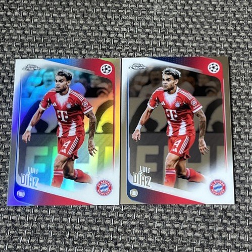 Luis Diaz 2025 Topps Chrome UCC Refractor #179