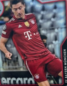 Robert Lewandowski 2021 Topps Merlin Chrome #1