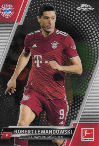 Robert Lewandowski 2021 Topps Chrome Bundesliga #83