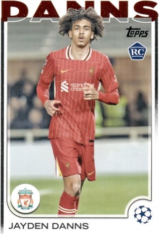 Jayden Danns 2024 Topps UCC Flagship #193