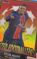 Kylian Mbappe 2021 Topps Finest