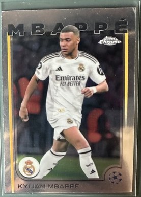 Kylian Mbappe 2024 Topps Chrome #001