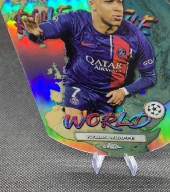 Kylian Mbappe 2024 Topps Chrome RTW-1