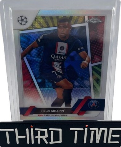 Kylian Mbappe 2023 Topps Chrome UEFA