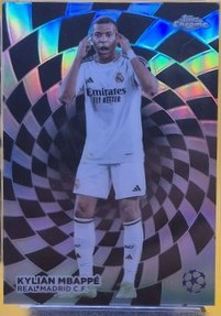 Kylian Mbappe 2025 Topps Chrome