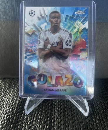 Kylian Mbappe 2024 Topps Chrome /150