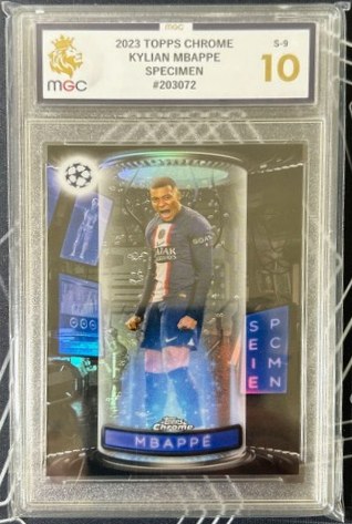Kylian Mbappe 2022 Topps Chrome