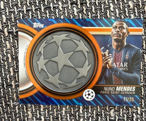 Nuno Mendes 2025 Topps UCC /25