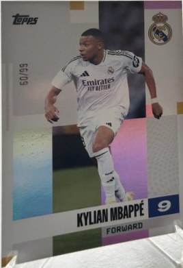 Kylian Mbappe 2024 Topps Total Football /99