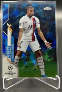 Kylian Mbappe 2019 Topps Chrome Sapphire
