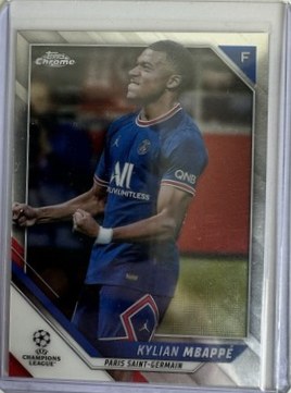 Kylian Mbappe 2021 Topps Chrome