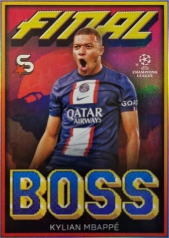 Kylian Mbappe 2022 Topps Superstars