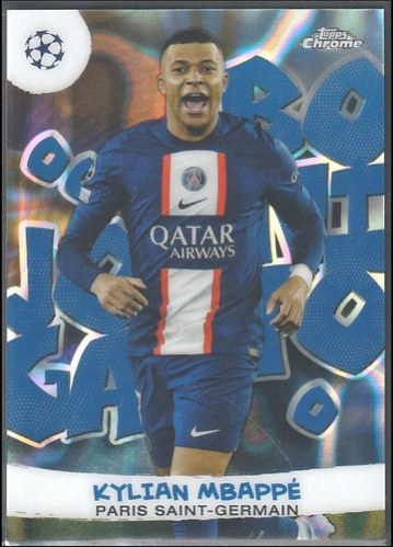 Kylian Mbappe 2022 Topps Chrome #JB-8