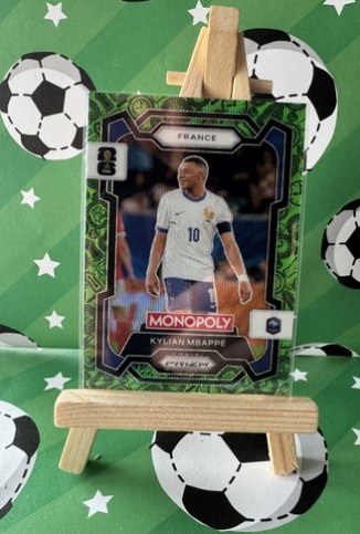 Kylian Mbappe 2026 Panini Prizm Green Wave