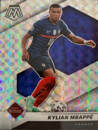 Kylian Mbappe 2021 Panini Mosaic Prizm
