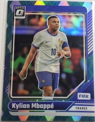 Kylian Mbappe 2024 Panini Donruss Prizm