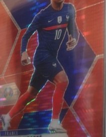 Kylian Mbappe 2021 Panini Mosaic UEFA EURO 2020 Red Pulsar