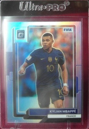 Kylian Mbappe 2023 Panini Donruss Holo Prizm