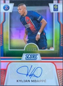 Kylian Mbappe Panini Score /25