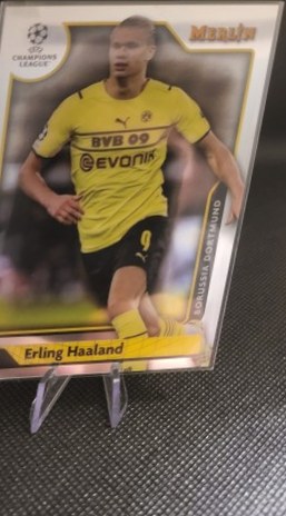 Erling Haaland 2021 Topps Merlin Chrome #150